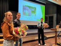 Award mooiste krulstaart prooi voor Nancy Rouwhorst