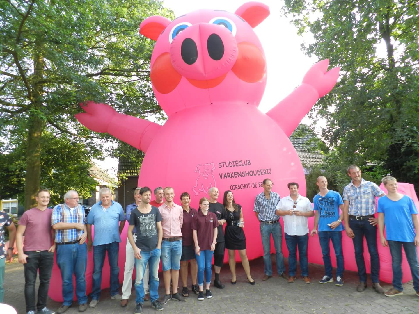 Hoogste+varken+van+Nederland+in+Oirschot