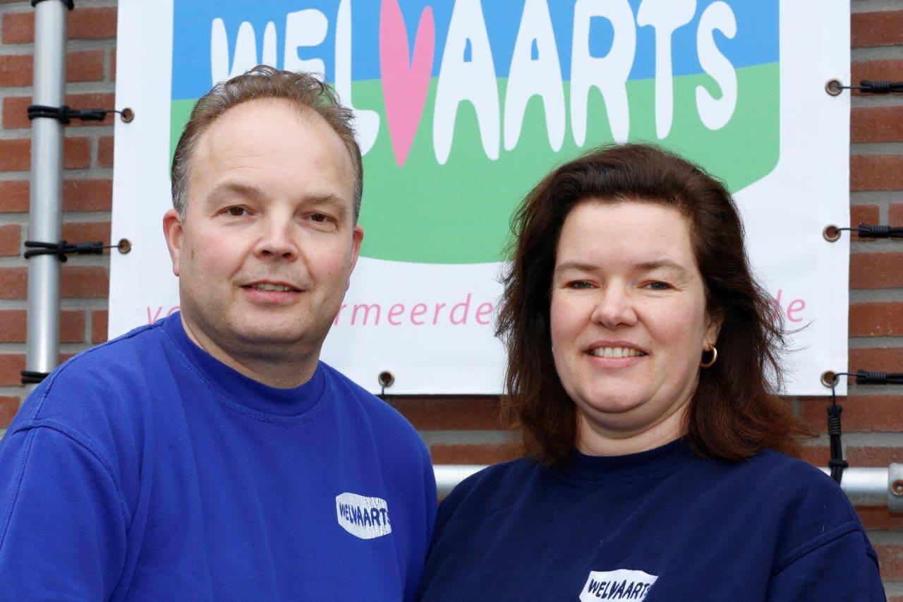 de drijvende krachten achter Welvaarts Boxtel zijn Martien en Annemarie Welvaarts. Zou houden 1.900 zeugen en biggen worden na spenen getransporteerd naar het opfokbedrijf in Drunen. 