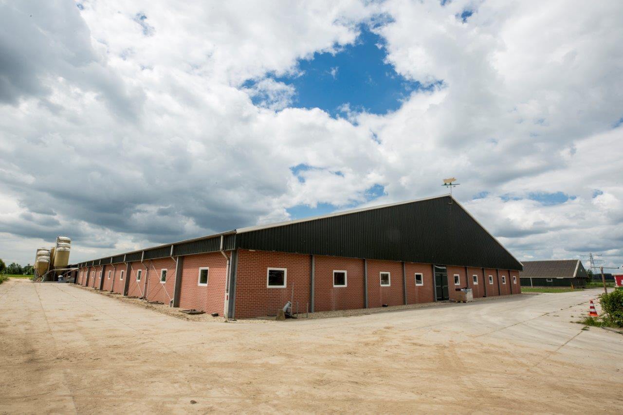In 2007 bouwde Van Vulpen de stal voor het houden van 725 zeugen en in eerste instantie 2.300 biggenplaatsen. Achter op het ruime erf staat de vleesvarkensstal met ruimte voor de opfok van 1.200 biggen. 