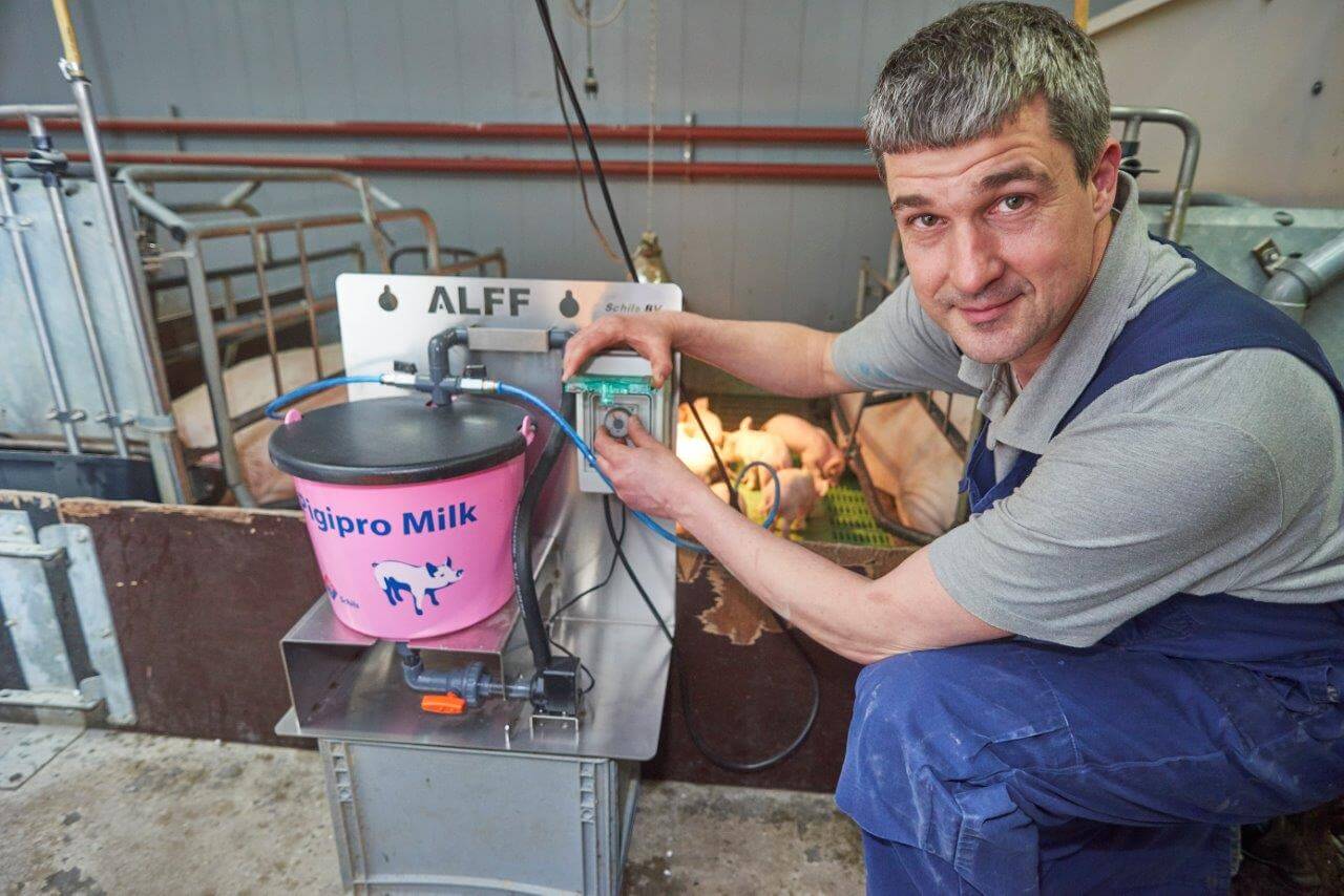 Pigipro ALFF wordt door Wilfred in werking gezet. Zijn eerste ervaringen met zijn verbazingwekkend goed. 