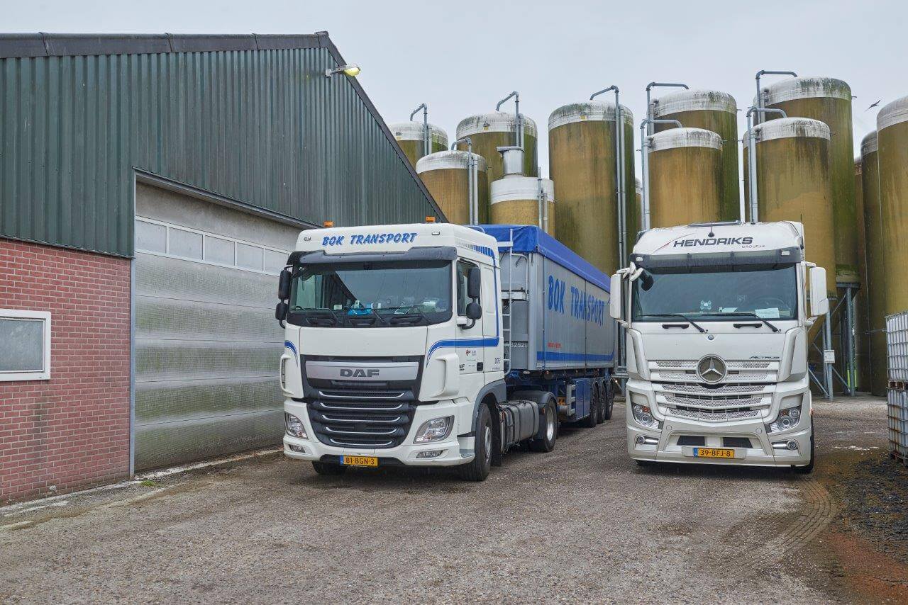 Jeffrey probeert de aanvoer van grondstoffen zo te plannen dat er zo min mogelijk overlast ontstaat door transportbewegingen. 