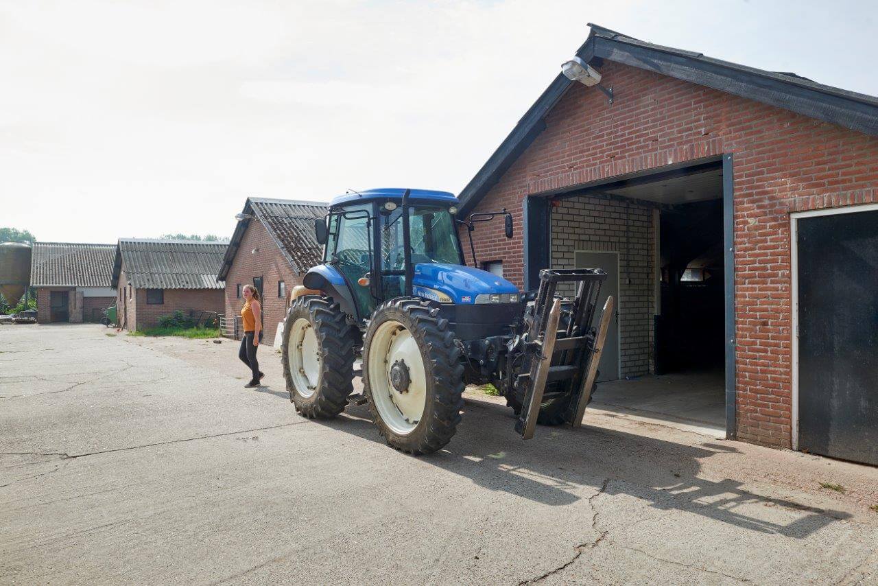 De hoofdtak van Swinkels zijn bedrijf is de boomkwekerij. Een oude stal is nu in gebruik voor de opslag van producten uit zijn kwekerij voordat het naar de klant gaat. De overige drie oude stallen zijn nog wel bezet met vleesvarkens. Een uit 1974 met natuurlijke ventilatie en twee stallen uit 1978 die mechanisch worden geventileerd. Bij de achterste stal met 516 vleesvarkens zorgt de biologische luchtwasser voor het zuiveren van de stallucht. 