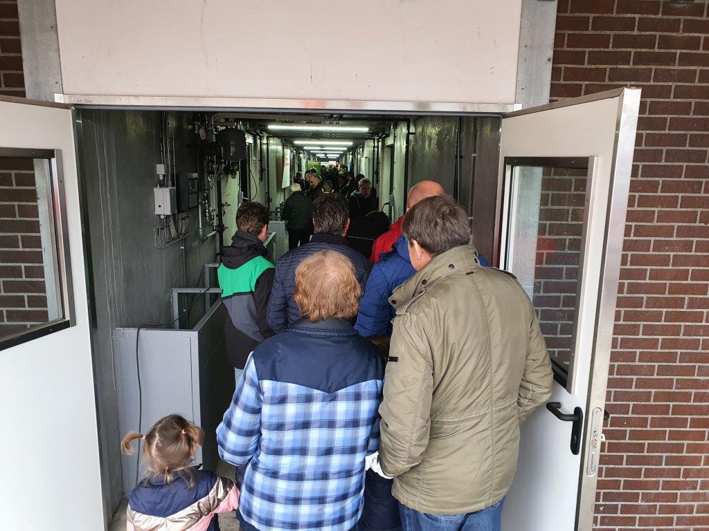 Er kwamen veel burgers uit de buurt, varkenshouders en mensen vanuit de periferie naar de open dag. 