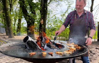 Biologisch varkensvlees bereidingen door Burgemeesters 