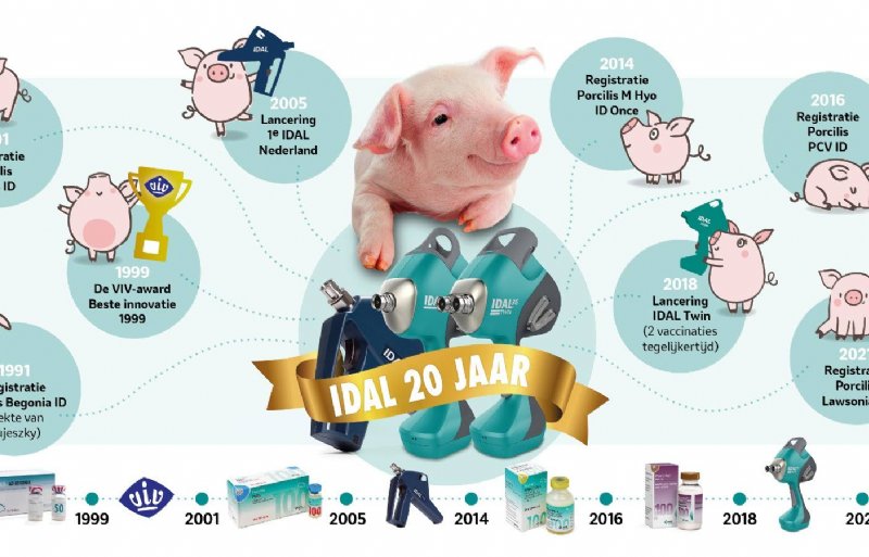 Infographic 20 jaar IDAL