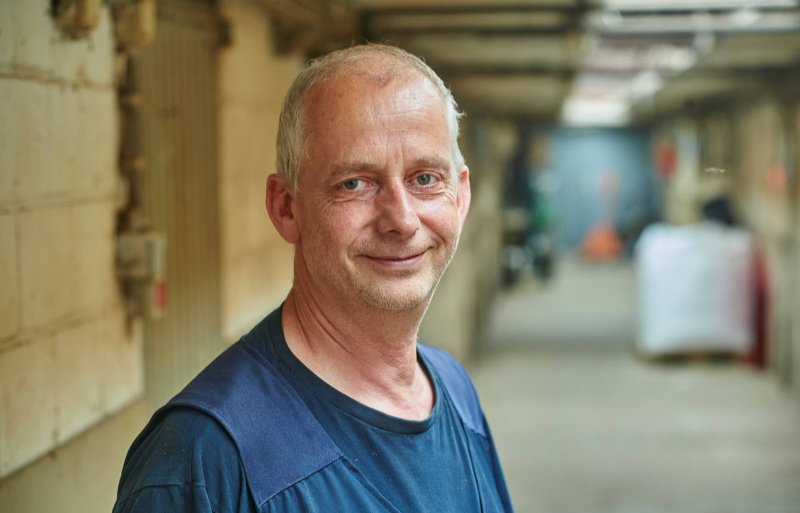 Wim Maas, bedrijfsleider bij een vermeerderingsbedrijf in Someren-Heide
