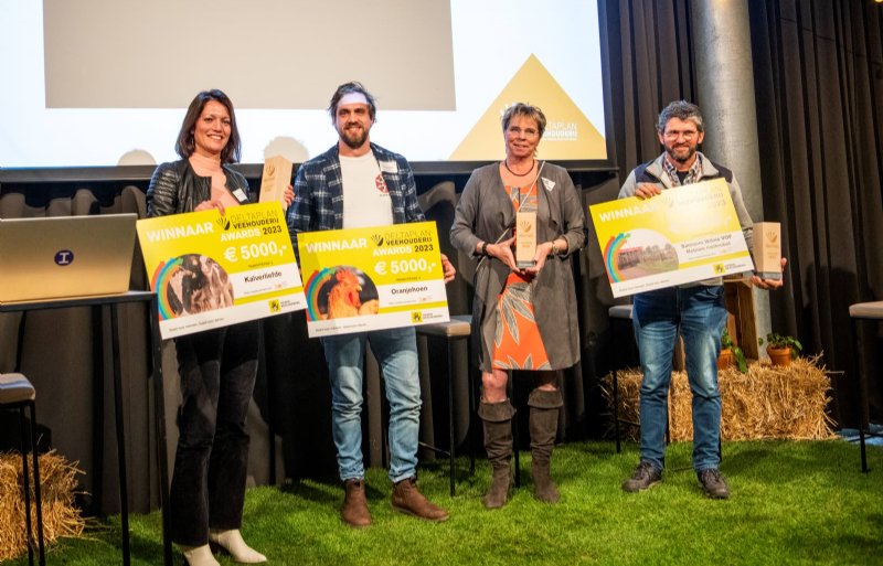 De winnaars van de Deltaplan Veehouderij Awards 2023.